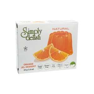 Simply Delish Dessert Jel, Orange 2 oz. (Pack of 6)  