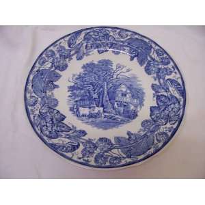  Spode Blue Room Collection Rural Scenes Dinner Plate 