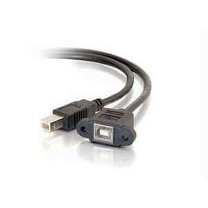  Cables to Go USB 2.0 B Female to B Male Panel Mount Cable 