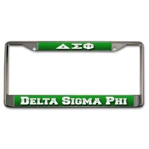 Delta Sigma Phi License Plate Frame