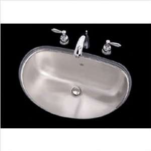  Specialty 14 x 22 Demilune Vanity Sink Overflow Assembly 