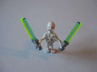 LEGO Star Wars GENERAL GRIEVOUS Minifigure 4 Lightsabers 7656  