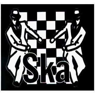   with Logo and Ska Checkers   Sticker / Decal (Rude Boys) Automotive