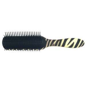  Denman Hair Brush D3 Zebra White Beauty
