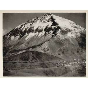   Chorolque Mountain Peak Santa Barbara Bolivia   Original Photogravure