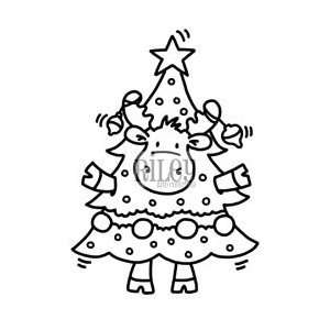  Riley And Company Cling Rubber Stamp Ornaments Riley; 2 