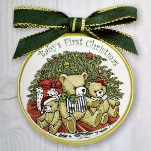  Barlow Designs Classic Ornaments   Bears/First Christmas 