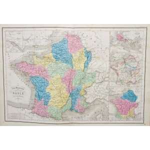  Delamarche Map of Gaule (1858)