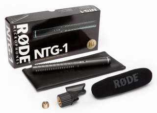Rode NTG 1 Condenser Shotgun Microphone FREE 20 XLR  
