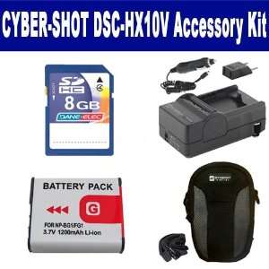 Sony Cyber shot DSC HX10V Digital Camera Accessory Kit includes SDM 
