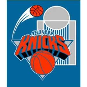  New York Knicks Blanket   Royal Plush Raschel Sports 