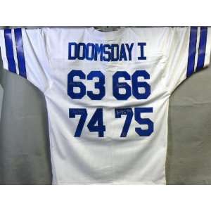  Doomsday I Autographed Dallas Cowboys Jersey  Lilly, Pugh 