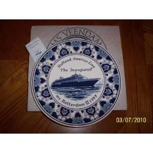 Rotterdam VI 1997 Inaugural Blue Delft Plate Everything 