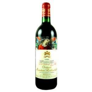  1985 Mouton Rothschild 750ml Grocery & Gourmet Food