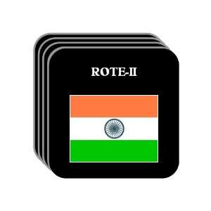  India   ROTE II Set of 4 Mini Mousepad Coasters 