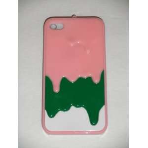  (LIGHT PINK / GREEN / WHITE) 3 Colors In One Ice Cream Melt 