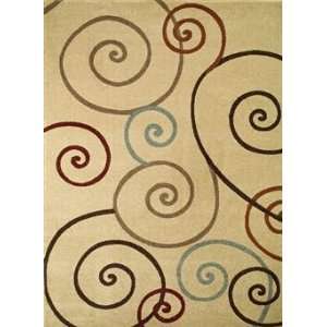  Concord Global Chester Scroll Ivory   5 3 Round