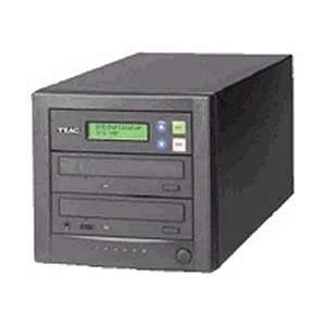 New TEAC 1X1 DVD Duplicator Auto Detect DVD R/DVD RW Media LCD Display 