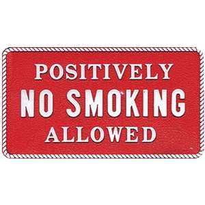   No Smoking Allowed) By Bernard Engraving Co.