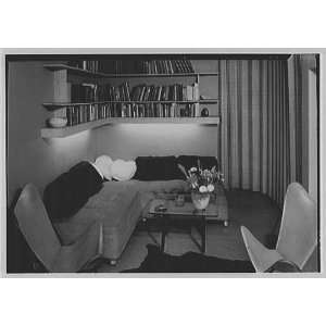   221 E. 48th St., New York City. Living room detail 1949 Home