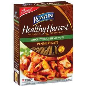 Ronzoni Healthy Harvest Whole Wheat Blend Pasta Penne Rigate   15 Pack 