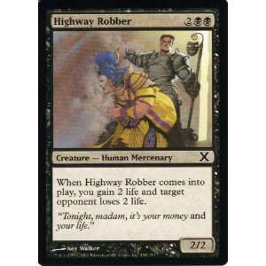 Highway Robber Playset of 4 (Magic the Gathering  10th Edition #150 