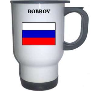  Russia   BOBROV White Stainless Steel Mug Everything 
