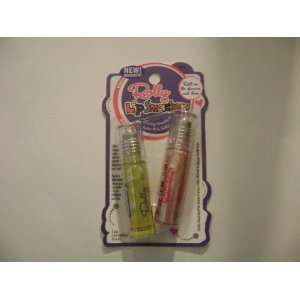  2 LIP SMACKERS ROLLY # 608 COOKIE DOUGH PINK VANILLA 