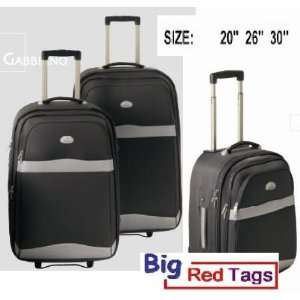   BLACK Rolling Travel Luggage Set 3PC duffel bag 