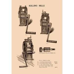  Rolling Mills   12x18 Framed Print in Gold Frame (17x23 