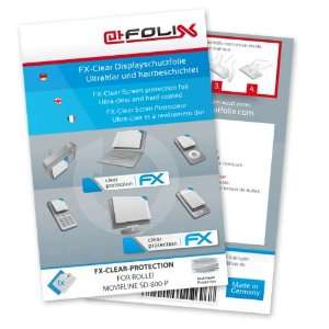 atFoliX FX Clear Invisible screen protector for Rollei Movieline SD 