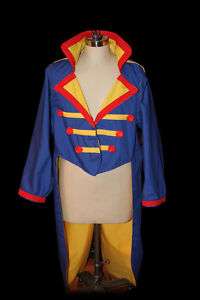 Ringmaster clown jacket tux tails professional coat  