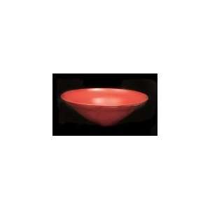   Thunder Group PS6013RD 96 oz Passion Red Salad Bowl