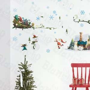 HEMU XS 035   Snow World   Large Wall Decals Stickers Appliques Home 