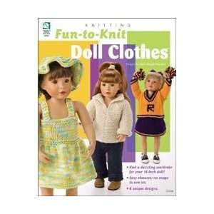   House Of White Birches Fun To Knit Doll Clothes HW 10381 Arts, Crafts