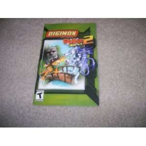 Digimon Rumble Arena 2 Instruction book for Playstation 2 
