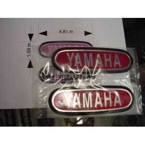  Vintage Motorcycle Yamaha CT1 & others tank badges Small 