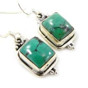 Earrings silver Heaven turquoise. Jewelry