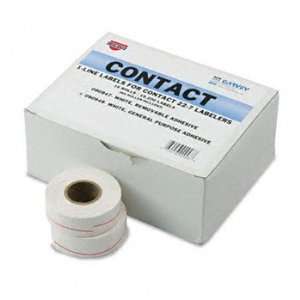  One Line Pricemarker Labels, 7/16 x 13/16, White, 1200 