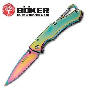  Boker Folding Knife Magnum Rainbow I
