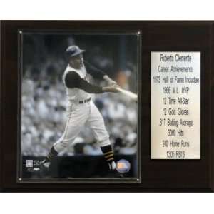   Roberto Clemente 12x15 Career Stats Plaque