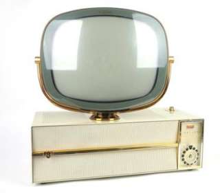 Original Vintage *Philco PREDICTA* Swivel TV Television ~Very Nice 