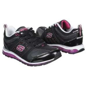 Skechers REVV AIR Black Hot Pink Sneakers size 7.5 NIB  