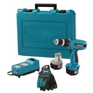 Makita 6317DWDEX 12 Volt 1/2 Inch MFORCE Cordless Drill Kit with Free 