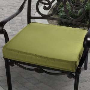  Sunbrella 20 Outdoor Chair Cushion in Lime GreenCushion 
