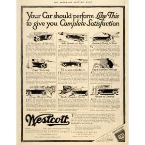   Touring Roadster Car Coupe   Original Print Ad