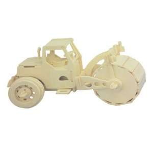   Road Roller Model Woodcraft Construction Kit Puzzle Toy Gift Toys