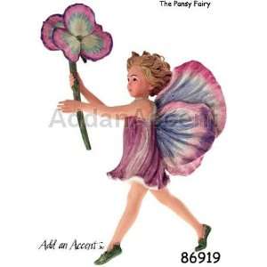  Cicely Mary Barker ~ Flower Fairy ~ PANSY Fairy Ornament 