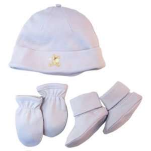  Cap, Mittens and Booties 3 Piece Set Health & Personal 