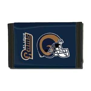  St Louis Rams Nylon Tri Fold Wallet *SALE* Sports 